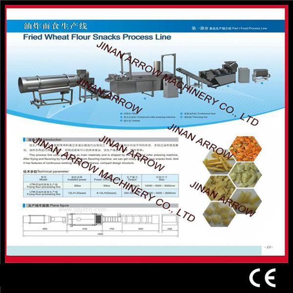 油炸面食生產(chǎn)線 油炸面食加工設(shè)